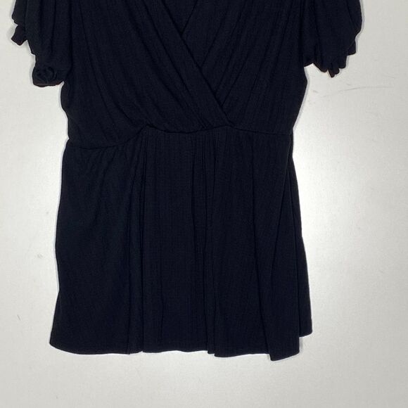 Torrid Ribbed Surplice Peplum Y2K Top Women's Plus Size 2XL - Picture 5 of 10